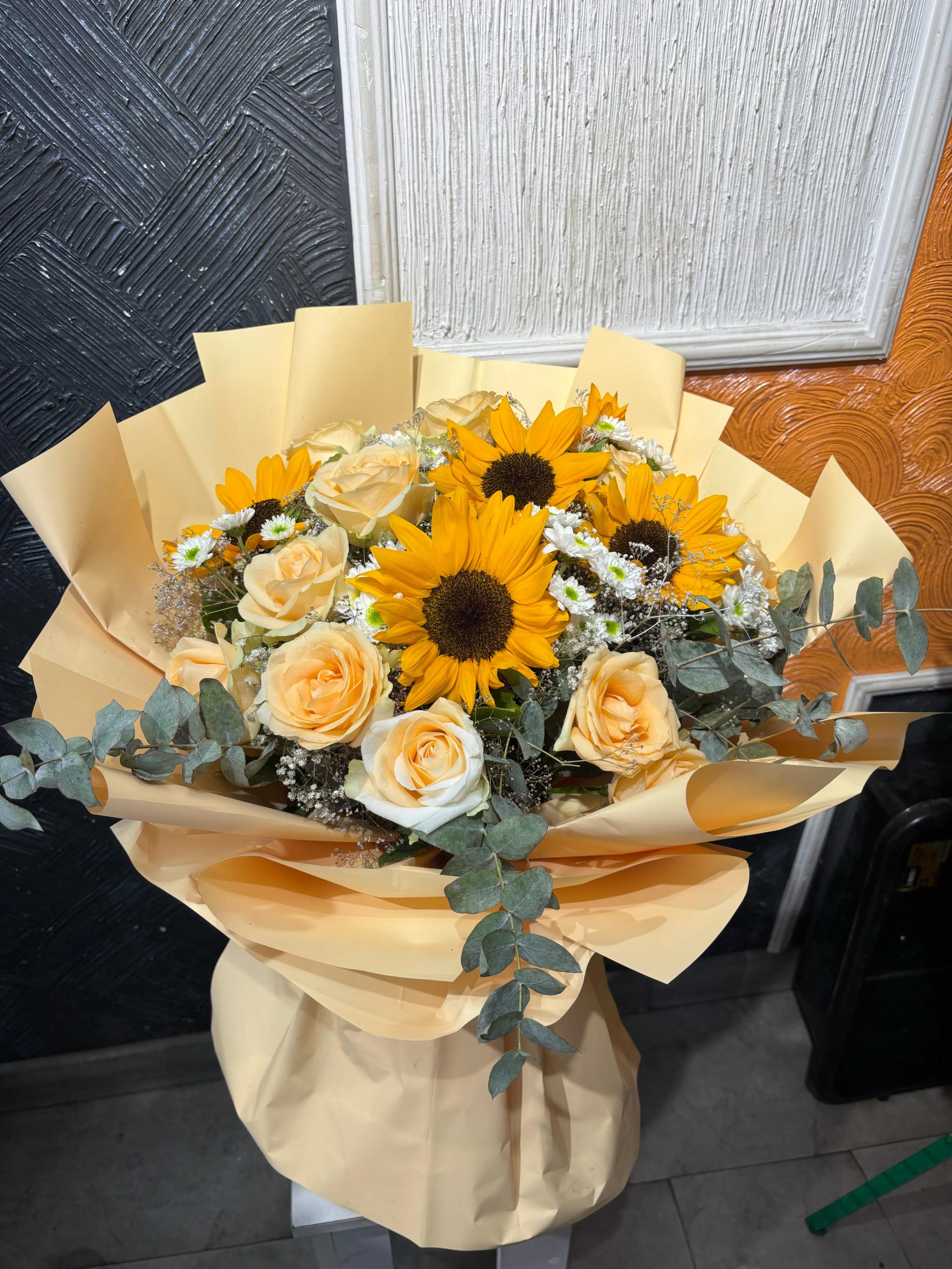 Orange bunch | ծաղիկներ, ծաղկեպսակներ, բույսեր Երևան