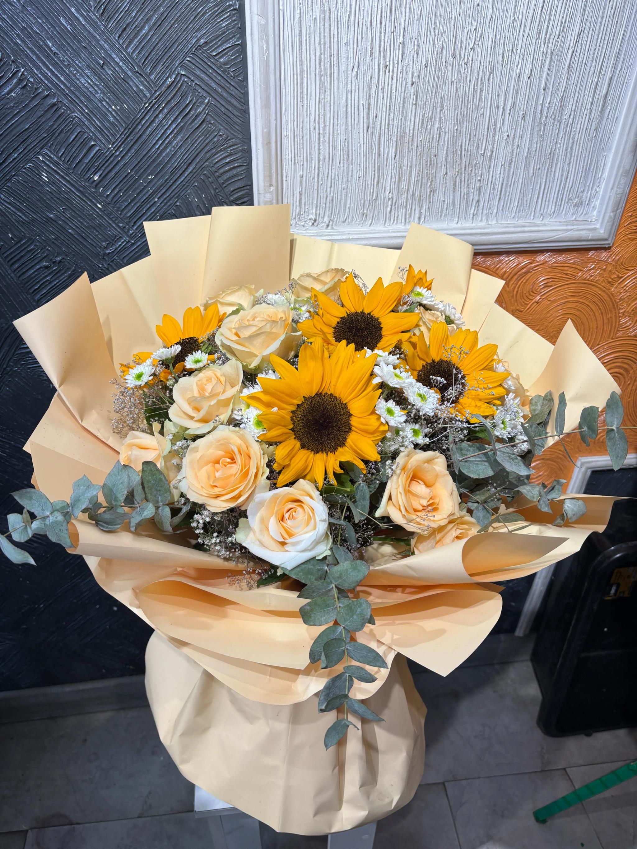 Orange bunch | ծաղիկներ, ծաղկեպսակներ, բույսեր Երևան
