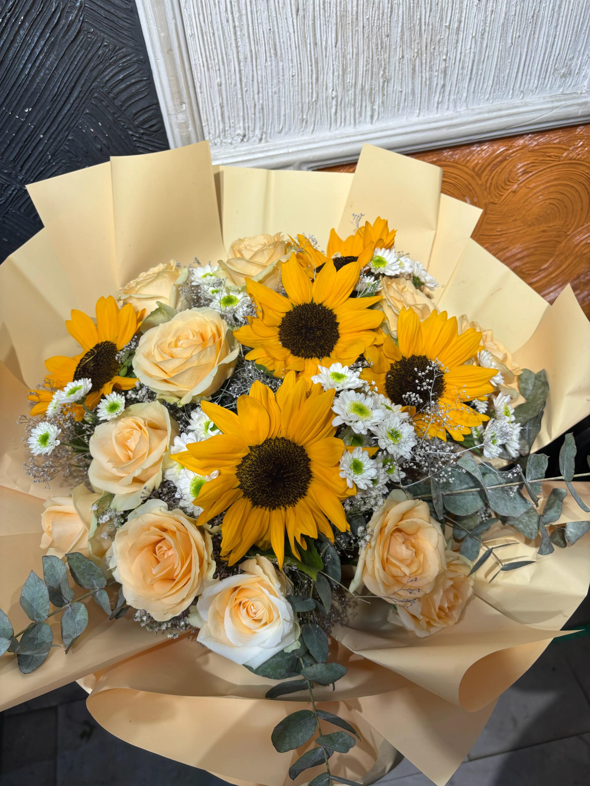 Orange bunch | ծաղիկներ, ծաղկեպսակներ, բույսեր Երևան