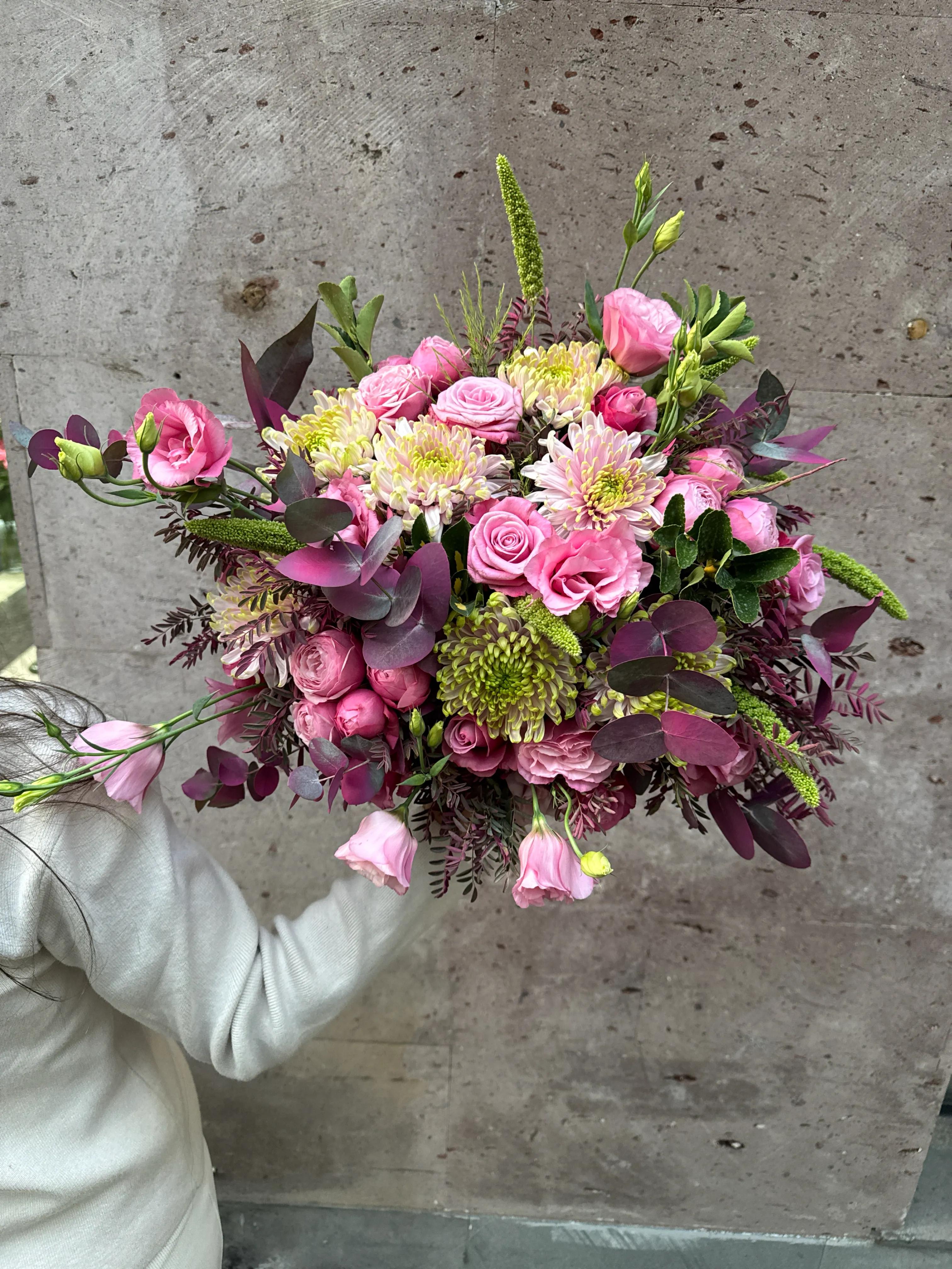 Pink floral mix | ծաղիկներ, ծաղկեպսակներ, բույսեր - առաքում Երևան