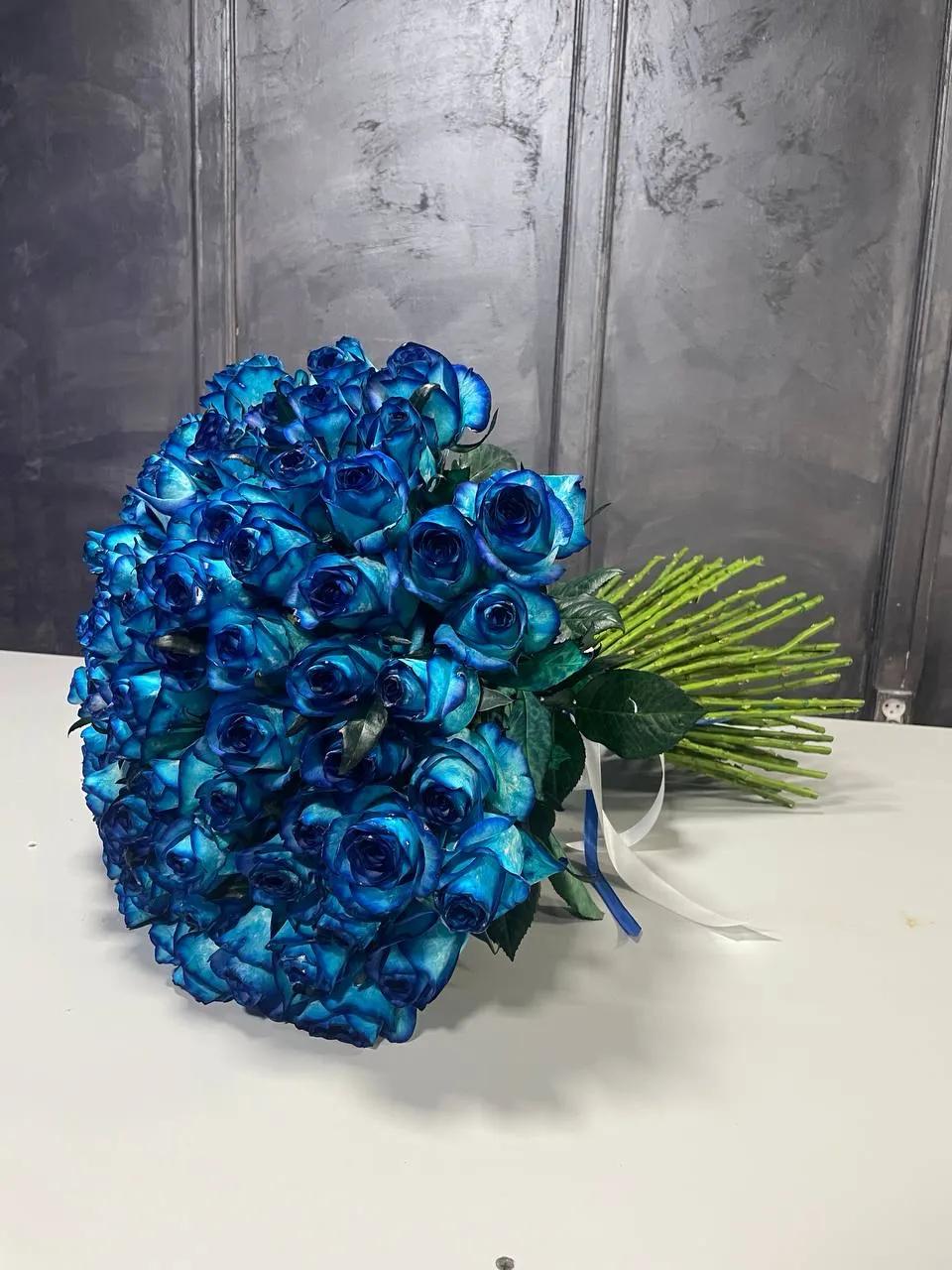 Gorgeous blue roses | ծաղիկներ, ծաղկեպսակներ, բույսեր Երևան