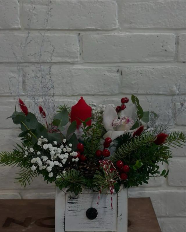 Christmas box | ծաղիկներ, ծաղկեպսակներ, բույսեր - առաքում Երևան